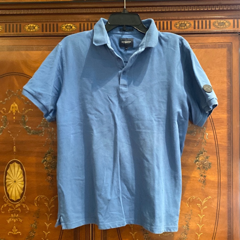 Faded polo shirt